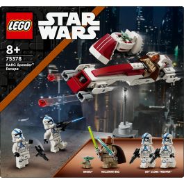LEGO 75378 Star Wars Huida del Speeder BARC Mandaloriano, Juego de construcción