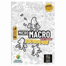 Blackrock BLA1701236536116 Micro Macro Crime City 4 Enfrentamiento Juego de mesa