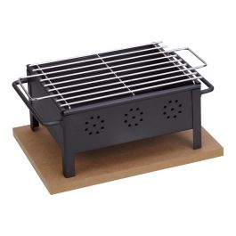 Sauvic Barbacoa de Sobremesa 2905 Parrilla Inoxidable 25x20cm Hierro Pintado Anticalórico Tabla Incluida Precio: 64.49999985. SKU: B17FG8HP66