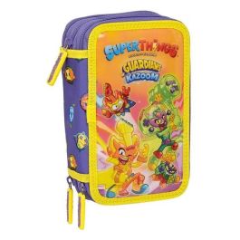 Plumier Triple SuperThings Guardians of Kazoom Morado Amarillo (36 Piezas) Precio: 13.78999974. SKU: S4306437