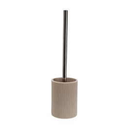 Escobilla para el Baño Versa Beige Resina Acero 9,4 x 37 x 9,4 cm