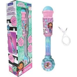Micrófono Gabby y la Casa Mágica con tubo de luz, altavoz (entrada auxiliar), melodías y efectos de sonido Precio: 33.4999995. SKU: B1C2MPE5TB