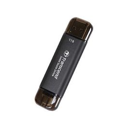Transcend ESD310C SSD Externo 1TB USB 3.2 Gen 2x2 1050MB/s Type C/A Negro
