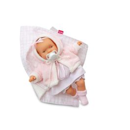 Berjuan Muñeca Llorona Trousseau 28cm con Sonido y Pilas LR44 Incluidas, Vestido, Chaqueta y Chupete Precio: 36.88999963. SKU: S2411437