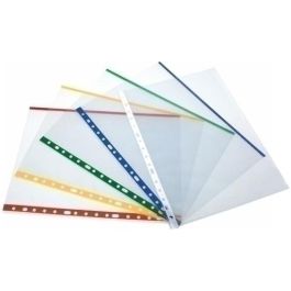 Funda Multitaladro Con Ribete Color Grafoplas Pp 80Μ Liso Fº 16 Tal.Rfzo. Azul Paquete De 100 Precio: 19.49999942. SKU: S8408813