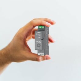 Shelly Wave Pro 2 Relé de estado sólido 2 canales 25A Z-Wave para carril DIN 110-240V