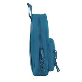 Safta Plumier Mochila Egeo Vacío Azul