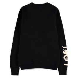 DIFUZED Sudadera Logo Text Loki Marvel Algodón/PES Talla XL