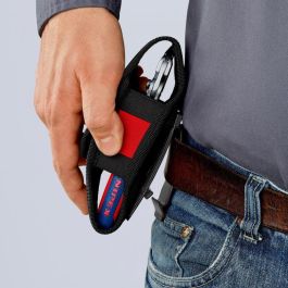 Knipex Set de bridas para cables en estuche para cinturón
