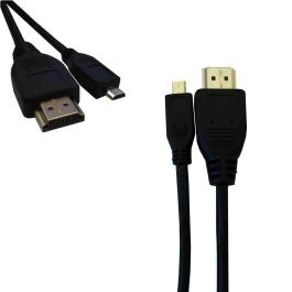 Edm Cable HDMI a Micro HDMI Alta Velocidad 1.4 Macho Macho - 1 metro