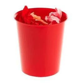 Archivo 2000 Papelera de Plástico con Aro Sujetabolsas, Capacidad 16 Litros, 290x310 mm, Rojo Precio: 3.50000002. SKU: B1EC4KE8YN