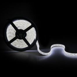 Tira de 204 LEDs/M 60W 5.000Lm CRI85 6000ºK SMD3014 12VDC IP65 x5M 40.000H [CA-3014-204-12W-IP65-CW]-Blanco Frío Precio: 22.49999961. SKU: 15096770003331