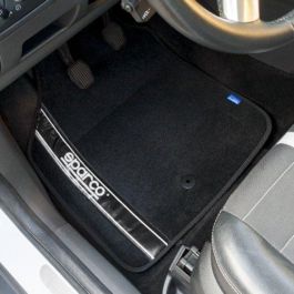 Sparco 03763BNR Alfombra Strada 2012 B Negro Cs 6 Fácil limpieza Diseño deportivo