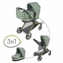 Decuevas Coche de Muñeca 3x1 Plegable para Muñecas de hasta 50 cm - Metal, Plástico, Poliéster - +36 Meses