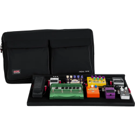 Gator Maleta Semirrígida Pro Para Pedales De Efectos Con Alimentador Incluido