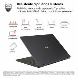 LG Gram 15Z80T-G.AU75B Portátil AMD Ryzen AI 7 350, 16 GB LPDDR5x-SDRAM, 512 GB SSD, Pantalla Full HD 15.6", Windows 11 Home, Negro