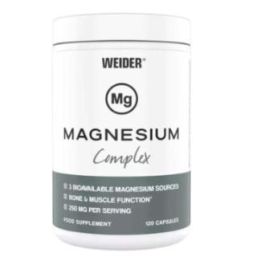 Weider Magnesium Complex 120Cap. Precio: 13.4999997. SKU: B147WGTREA
