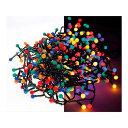 Lumineo Guirnalda Cherry Compact 500 LEDs Multicolor Exterior 11m, 8 Funciones con Memoria IP44