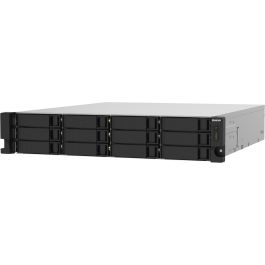 Qnap Servidor NAS Ts-1232Pxu-Rp 12 Bahías 4GB DDR4 RAID 0,1,5,6,10,50,60,JBOD Gigabit Ethernet