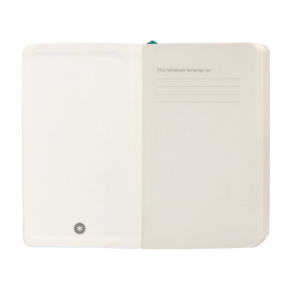 Antartik Cuaderno A6 Tapa Blanda Hojas Lisas Verde Aguamarina 100 Hojas 80gr FSC