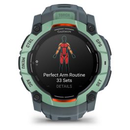 Garmin Instinct 3 AMOLED 1.3" 416x416px Pantalla Táctil GPS Verde Silicona