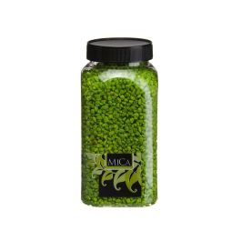 Mica Decorations 349108 Granulado decorativo 2-3mm verde 650ml 16x7,5x7,5cm