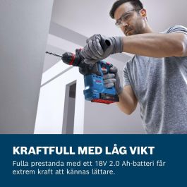 Bosch GBH 18V-18 X Taladro Percutor Inalámbrico 18V con KickBack Control