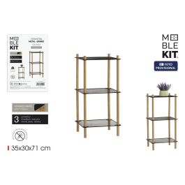 Moblekit Estantería de Metal y Bambú Cuadrada de 3 Niveles – Almacenamiento Moderno y Robusto, 36.6 cm Ancho x 30.2 cm Largo (6 Unidades) Moblekit Estantería de Metal y Bambú Cuadrada de 3 Niveles – Almacenamiento Moderno y Robusto, 36.6 cm Ancho x 30.2 cm Largo (6 Unidades) Precio: 82.49999978. SKU: B1BW2DWCLH