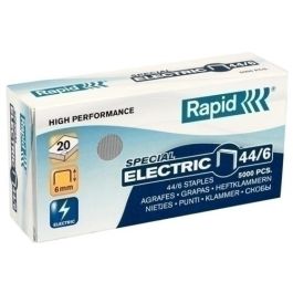 Rapid Grapas galvanizadas 44/6 para grapadoras eléctricas, alambre resistente, caja de 5000 unidades Precio: 12.50000059. SKU: B16J3AEKJS