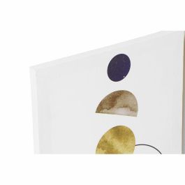 DKD Home Decor Cuadro Lienzo Abstracto Moderno Blanco, Naranja, Negro, Dorado - Set 4 Unidades 40cm Alto x 30cm Ancho x 1.8cm Profundo DKD Home Decor Cuadro Lienzo Abstracto Moderno Blanco, Naranja, Negro, Dorado - Set 4 Unidades 40cm Alto x 30cm Ancho x 1.8cm Profundo
