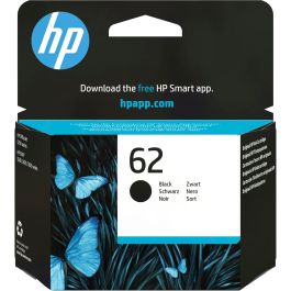 HP Cartucho de Tinta Original 62 Negro, Tinta a base de pigmentos, Rendimiento de 200 páginas Precio: 28.78999948. SKU: S7134644