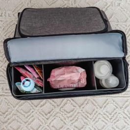 Dreambaby Asiento Elevador Portátil para Comer, Listo para Llevar, Hojas, Azul