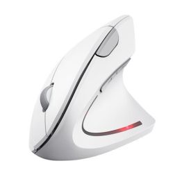 Trust Ratón Ergonómico Vertical Verto Inalámbrico 2.4 grhz 800-1200-1600 Ppp Diestro 6 Botones Blanco Precio: 32.49999984. SKU: B1C4VC76KV