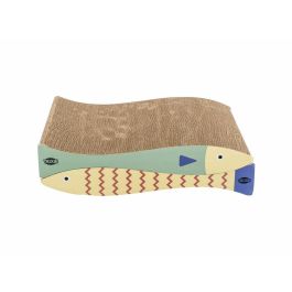 Rascador para Gatos Trixie Crema Menta Cartón 40 × 30 × 11 cm (2 Piezas) (2 Unidades)