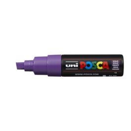 Posca PC-8K Rotulador de pintura base agua 8 mm violeta, punta biselada acrílica no permanente para cualquier superficie Precio: 4.79000038. SKU: B1JF8BV8TJ