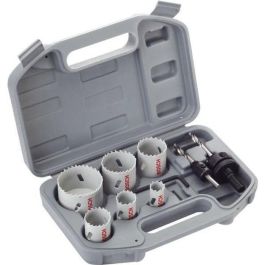 Bosch Juego de Sierras de Corona Bimetálicas HSS para Electricistas, 9 Piezas, Medidas 20, 25, 35, 40, 51, 68 mm