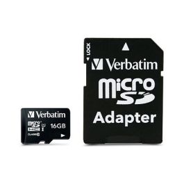 Verbatim Tarjeta Micro SDHC 16GB Clase 10 con Adaptador Precio: 8.49999953. SKU: B1HYQ92P3R