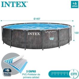 Piscina Desmontable Intex Baltik 457 x 122 x 457 cm