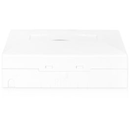 Digitus Carcasa FTTX/FTTH Vacía para 4x SC SX, Montaje en Pared, IP45, Blanco, 80x30x100mm, 400g