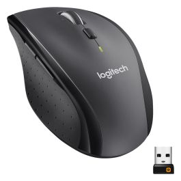 Logitech Marathon M705 Ratón Inalámbrico, RF Wireless, Pila Alcalina, Carbón Precio: 32.49999984. SKU: S5609731