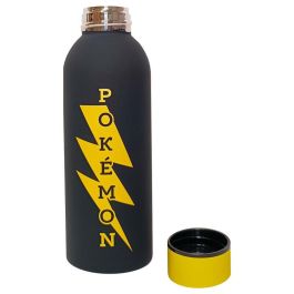 KIDS LICENSING Botella de Agua Pokémon Pikachu de Acero Inoxidable 500ml