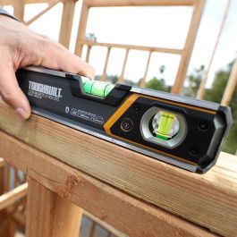 Toughbuilt Nivel magnético tubular TB-H2-L-M23-LH-M Iluminado 23cm