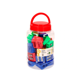 Liderpapel Sacapuntas Plástico 2 Usos Colores Surtidos