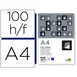 Liderpapel Papel Carbón Film Azul DIN A4, Caja de 100 Hojas Precio: 7.99000026. SKU: B1CPR8V5ST