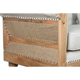 DKD Home Decor Sofá Item Home Poliester 87 x 79 x 225 cm con 3 Cojines