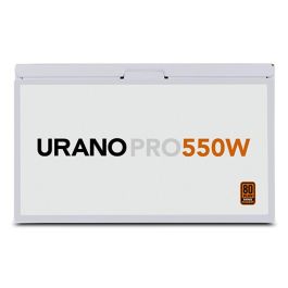 NOX NXURPRO550BZWH Fuente de Alimentación 550W 80+ Bronze ATX Blanca PFC Activo