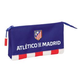 Bolso Escolar Portatodo Safta Triple Atletico De Madrid 120x220x30 mm Bolso Escolar Portatodo Safta Triple Atletico De Madrid 120x220x30 mm