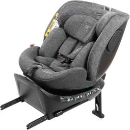 Babyauto BAB8435593702970 Silla de Coche Grupo 0/1/2/3 I-Size Isofix Giratoria Reclinable hasta 150 cm Gris