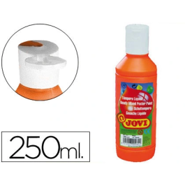 Jovi Témpera Líquida Naranja Botella de 250 mL Precio: 2.50000036. SKU: B1FMZKR363