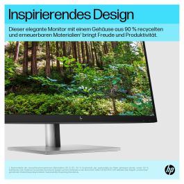 HP Monitor E27k G5 27" IPS 4K UHD (3840x2160) 5ms 60Hz USB-C 65W con Altavoces - Negro/Plata